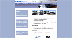 Desktop Screenshot of coastlinerecoveryservices.com